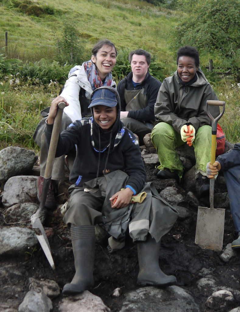 Archaeology at Auchindrain