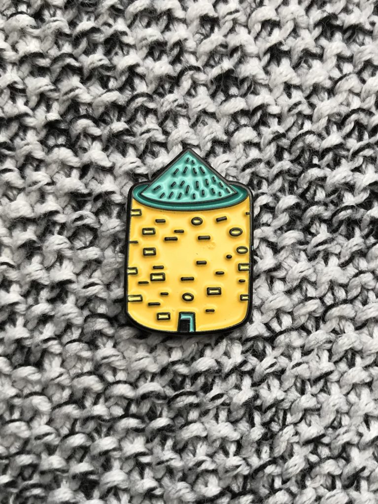 Caithness Broch Project Pin