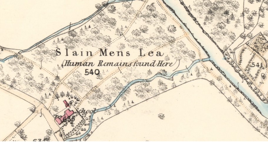 Ordnance Survey Map Selkirkshire XI.7 (Selkirk) Survey date: 1858