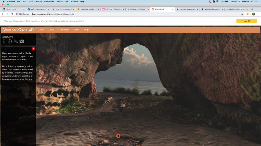 Wemyss Caves 4D Screenshot