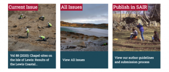 Screenshot of a website with various resources