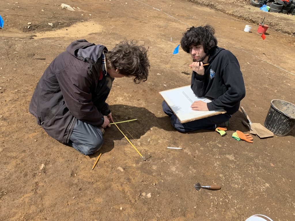 Aden training students recording