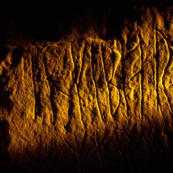 Simple carvings in stone