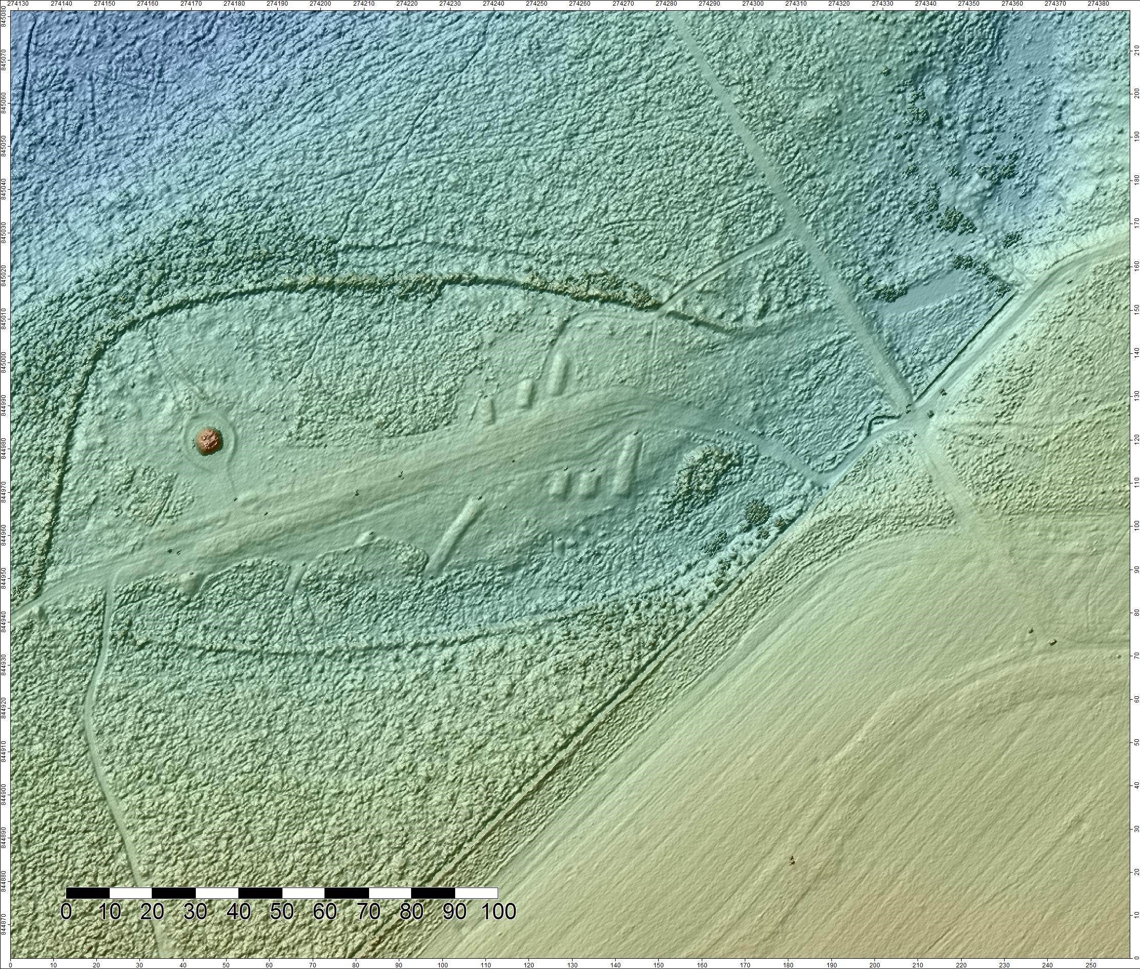 Digital scan of a battlefield