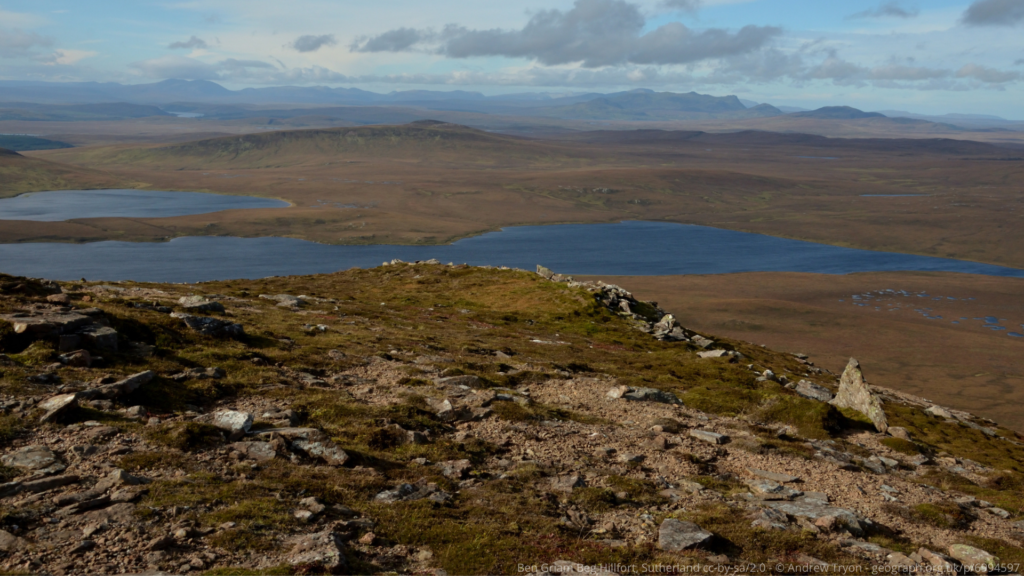 Part of Ben Griam Beg Fort, Sutherland cc-by-sa2.0 – © Andrew Tryon – geograph.org.ukp6993647 (1)