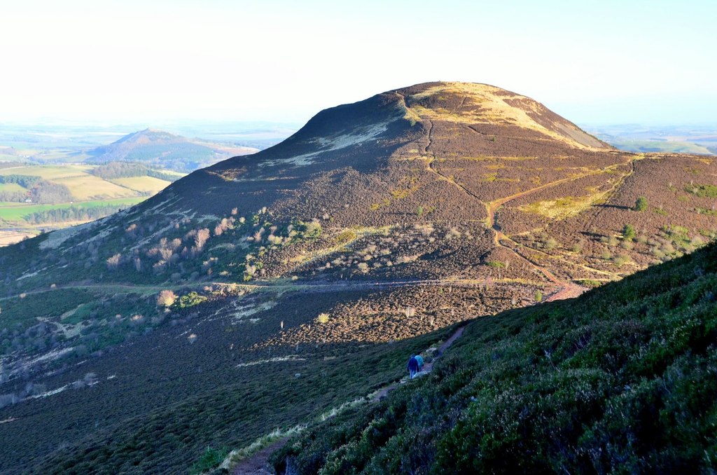 View of a large hill