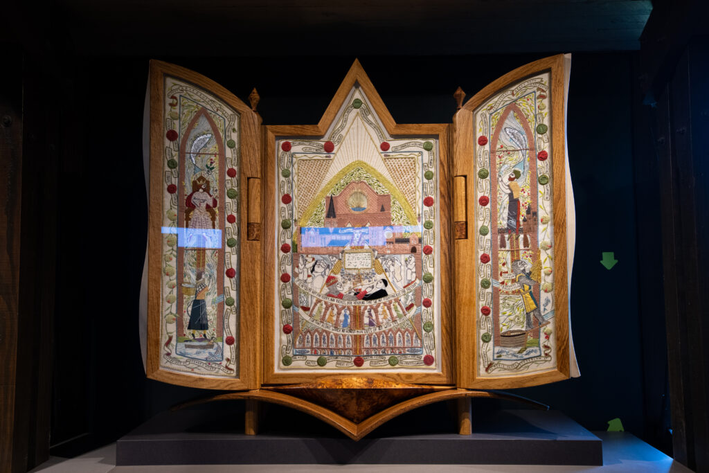 Declaration of Arbroath exhibition at Arbroath Abbey.
