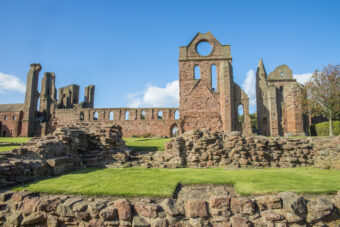 Photo of a ruined abbey