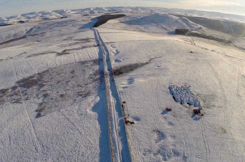 dere st snow