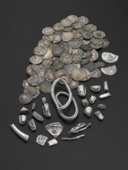 Hoard of silver objects, including coins