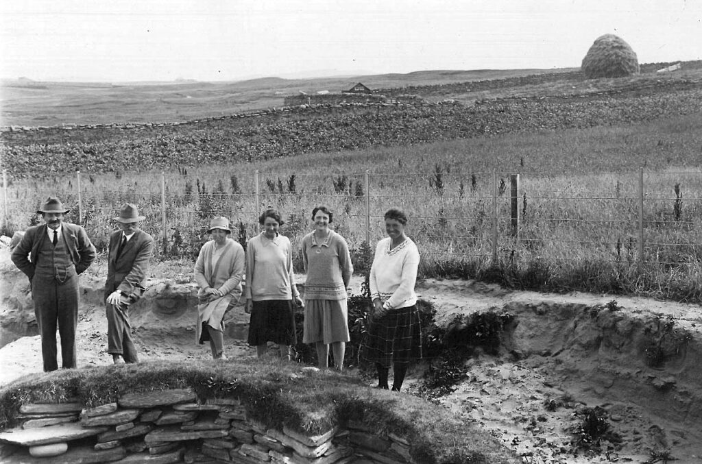 Image 9 – L-R; Margaret Simpson, Margaret Mitchell, Mary Kennedy and Dame Margaret Cole