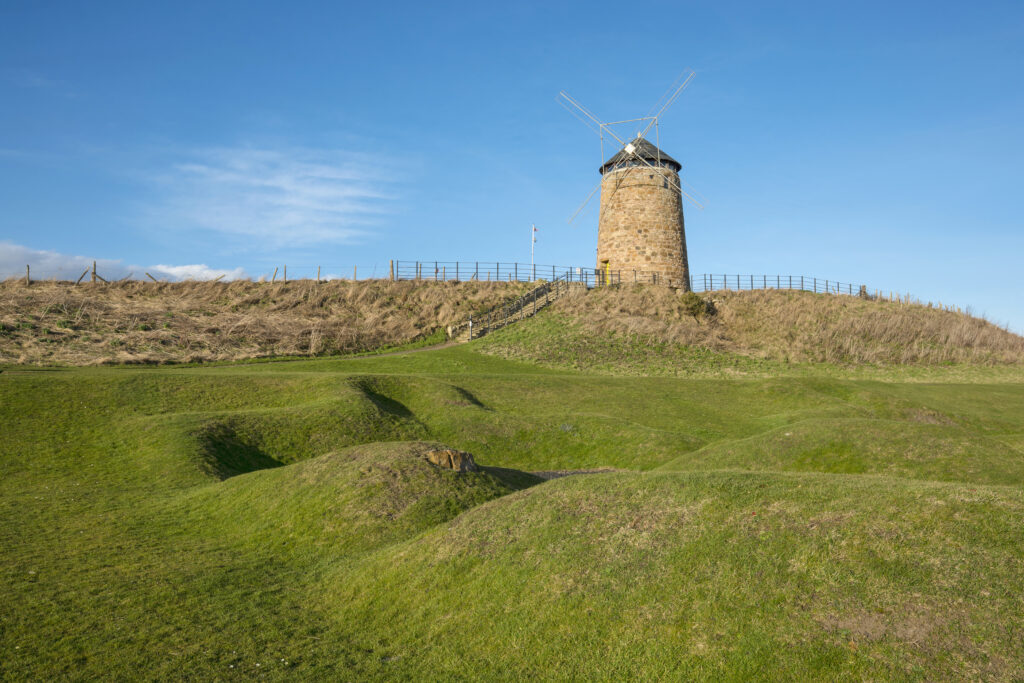 St Monans Windmill on the Fife Coastal Path