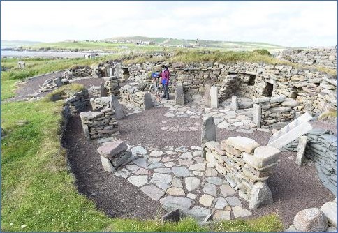 Laser scanning at Old Scatness