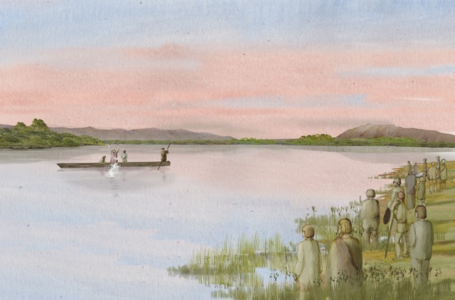 illus 8 Offerings to the river Goddessl