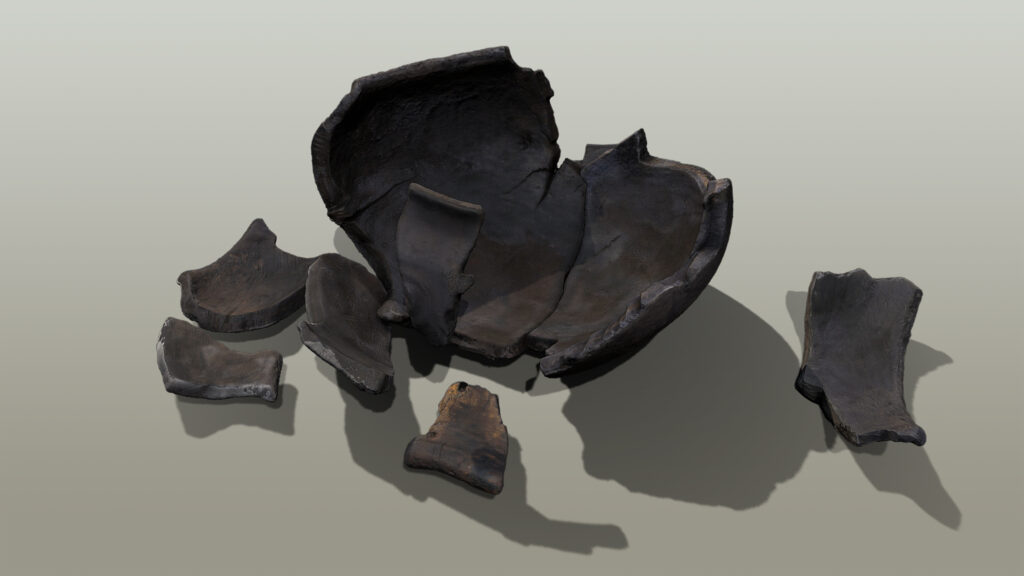 Cairns Bowl: 3D reconstruction created from individually recorded fragments