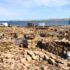 Excavated site made of stone