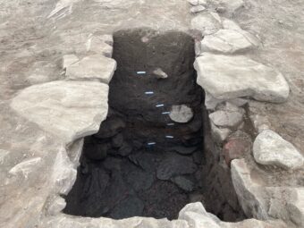 A stone-built subterranean passage known as a souterrain