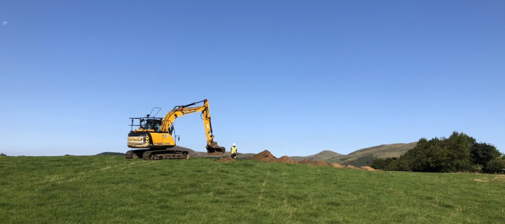 Halls, Swords and Spears: From Archaeological Evaluation to Excavation in Scotland