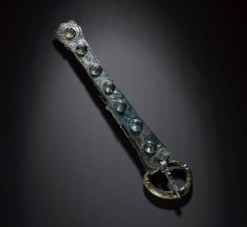 Elaborate belt buckle plate