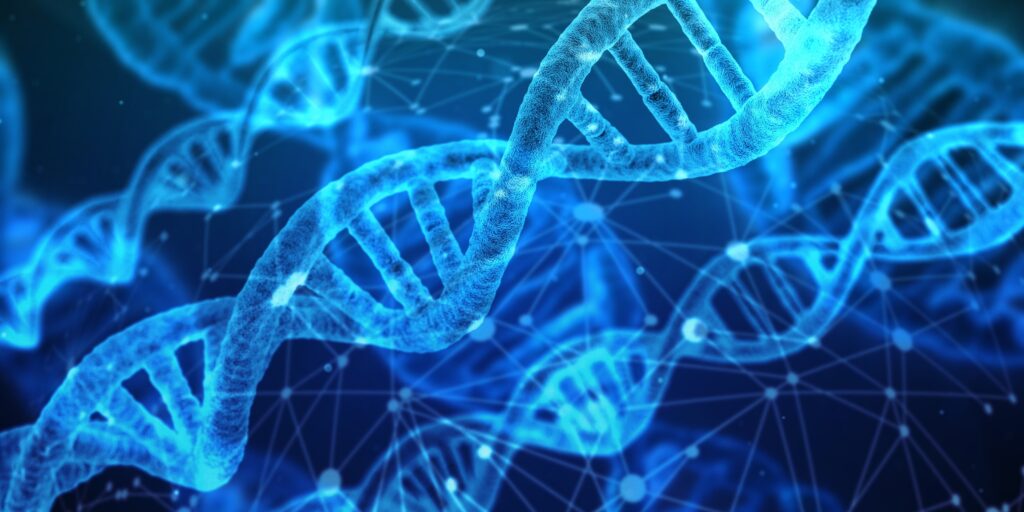 DNA Strands geralt, CC0, via Wikimedia Commons