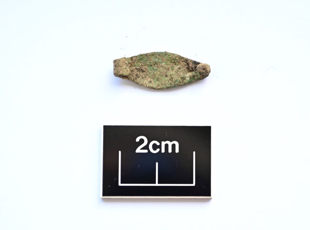 Roman Iron Age Belt Hook (Image Credit S. J. Dockrill)