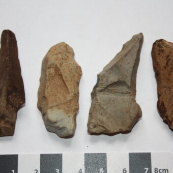 Four pieces of stone