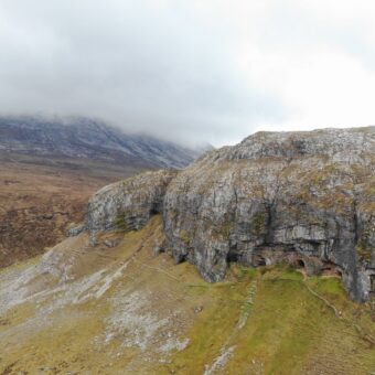 View of a mountain landscape