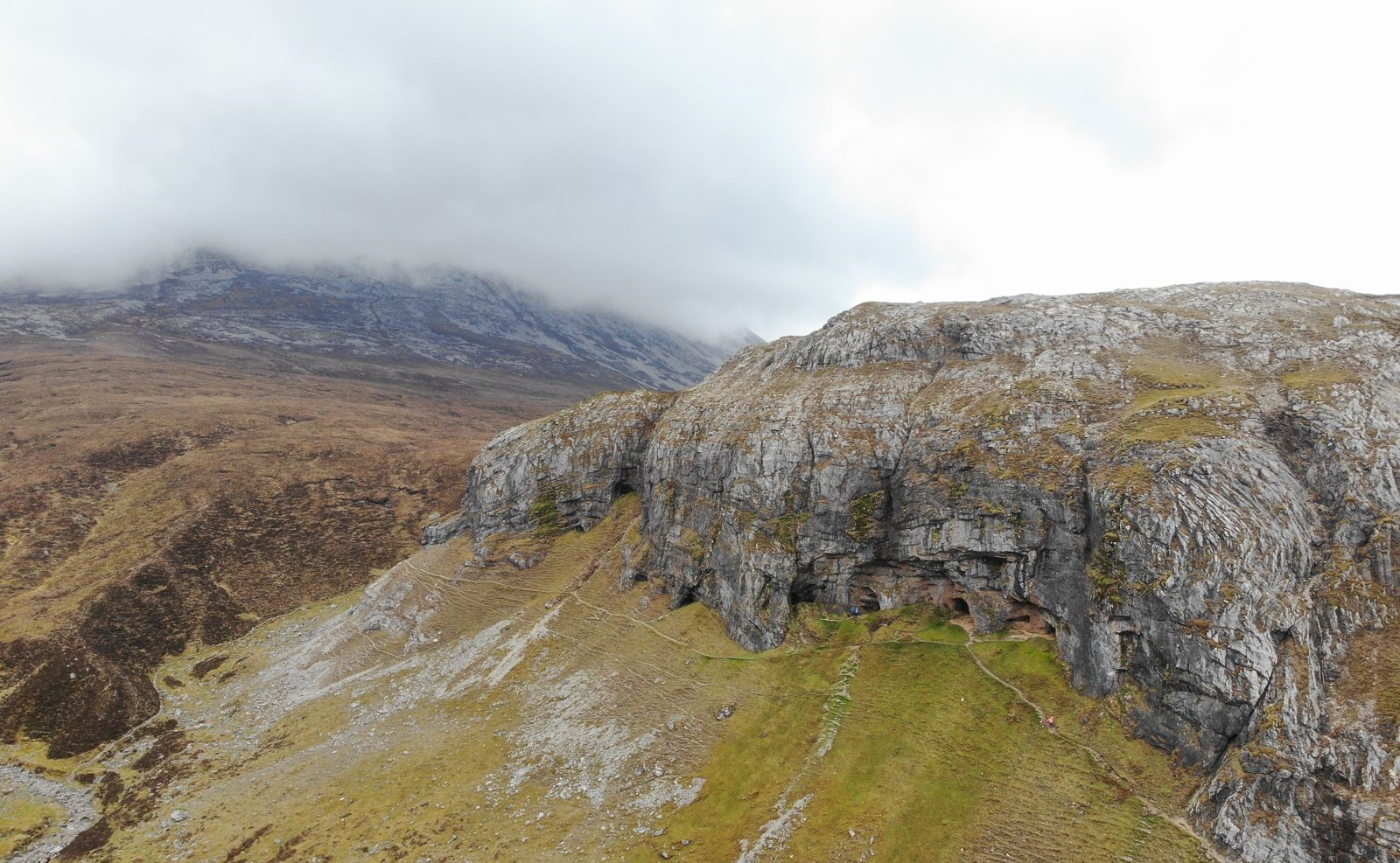 View of a mountain landscape
