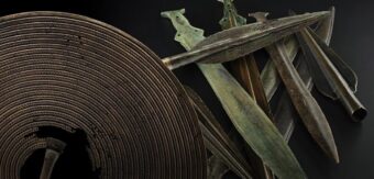 Bronze swords and shields