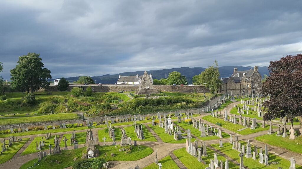 An old cemetery