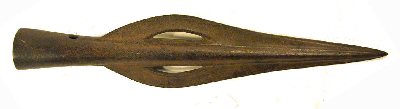 Photo of a bronze spearhead