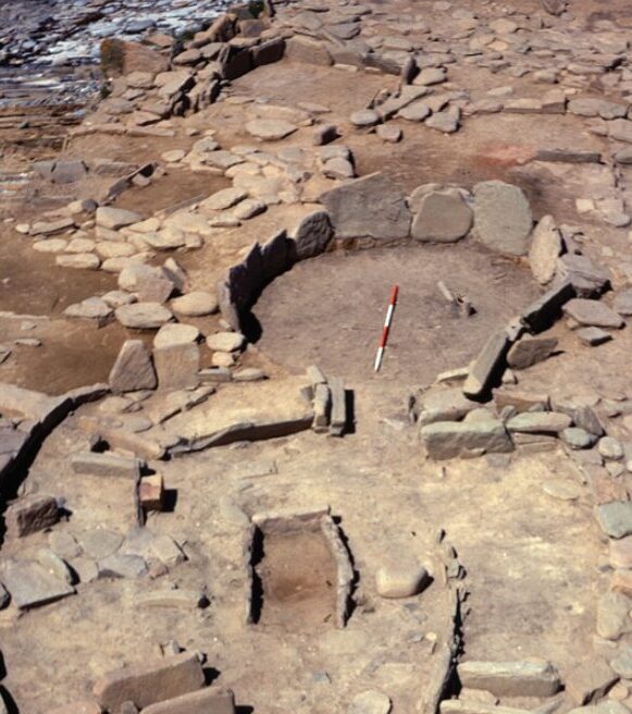 An excavation