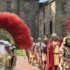 People in Roman armour